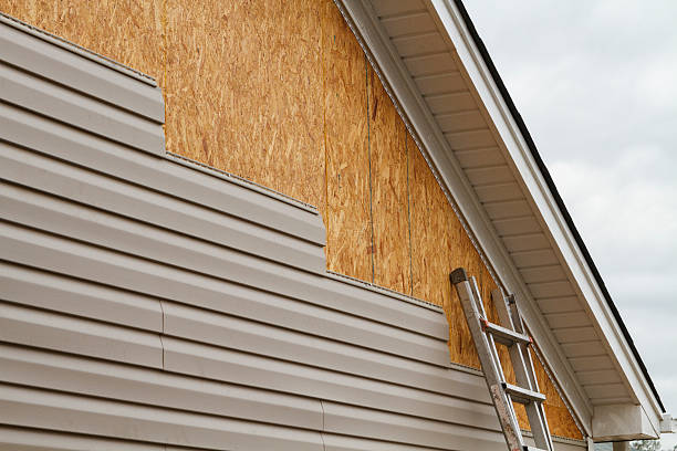 Professional Siding Repair technician working in Parkville, MD